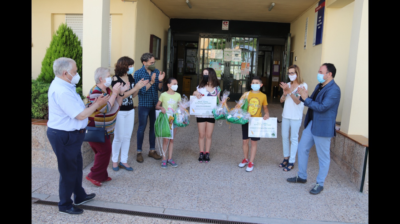 Premiados en el CEIP Tierno Galván