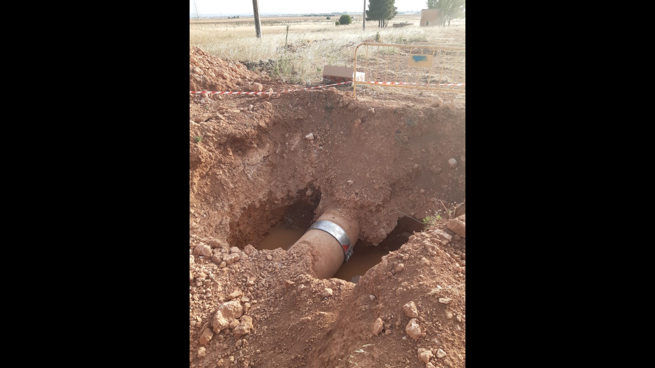 Reparada la avería que obligó a cortar el suministro de agua en Manzanares