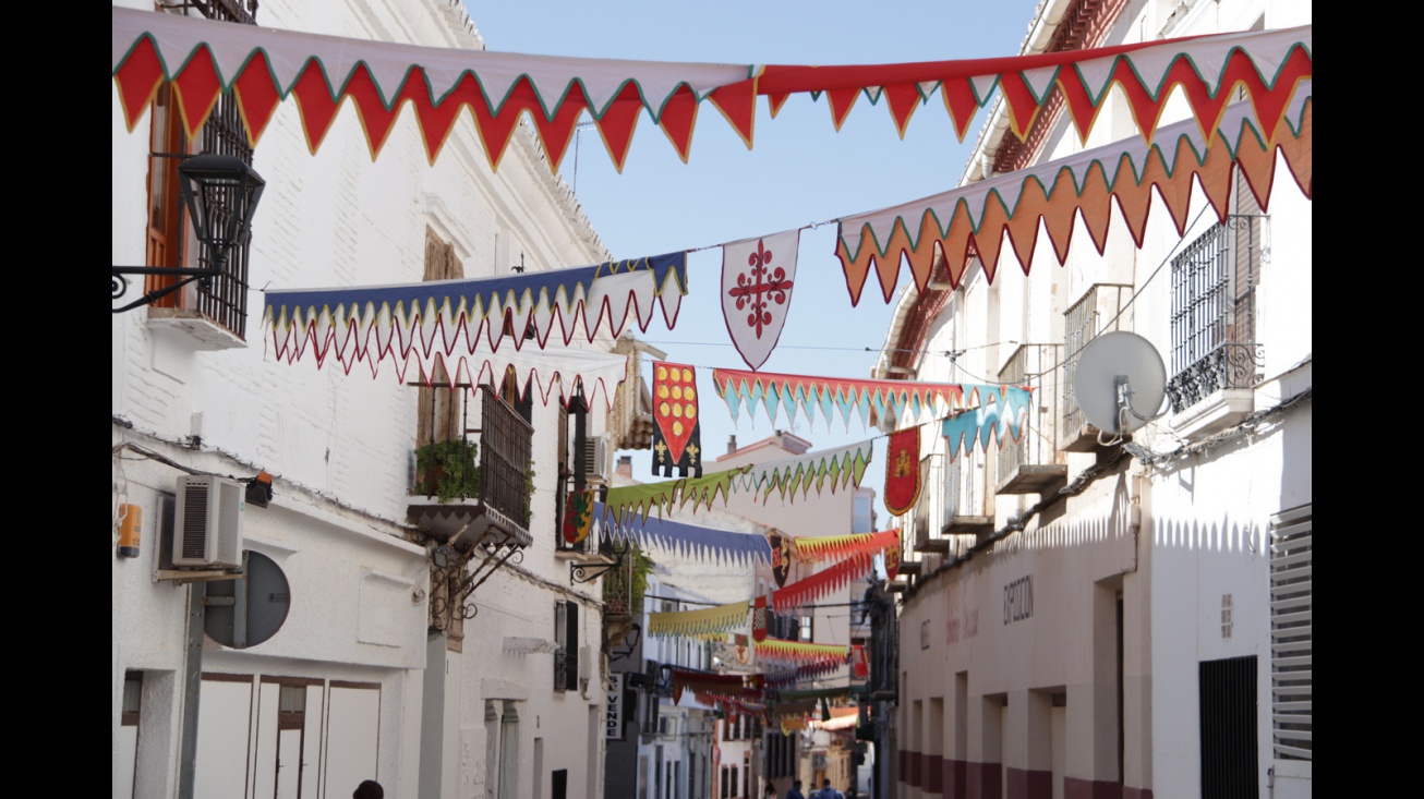 Decoración medieval 2021 en Manzanares
