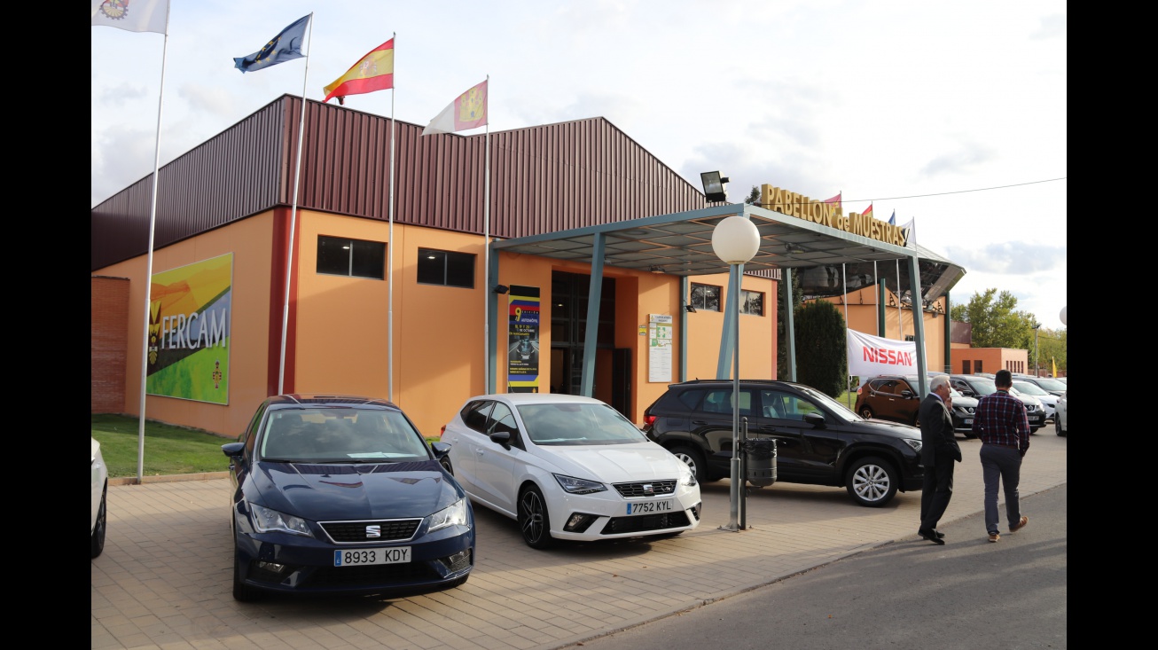 Exterior del pabellón en la IX edición