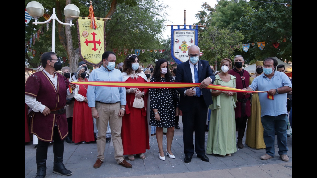 Inauguración del gran mercado medieval 2021