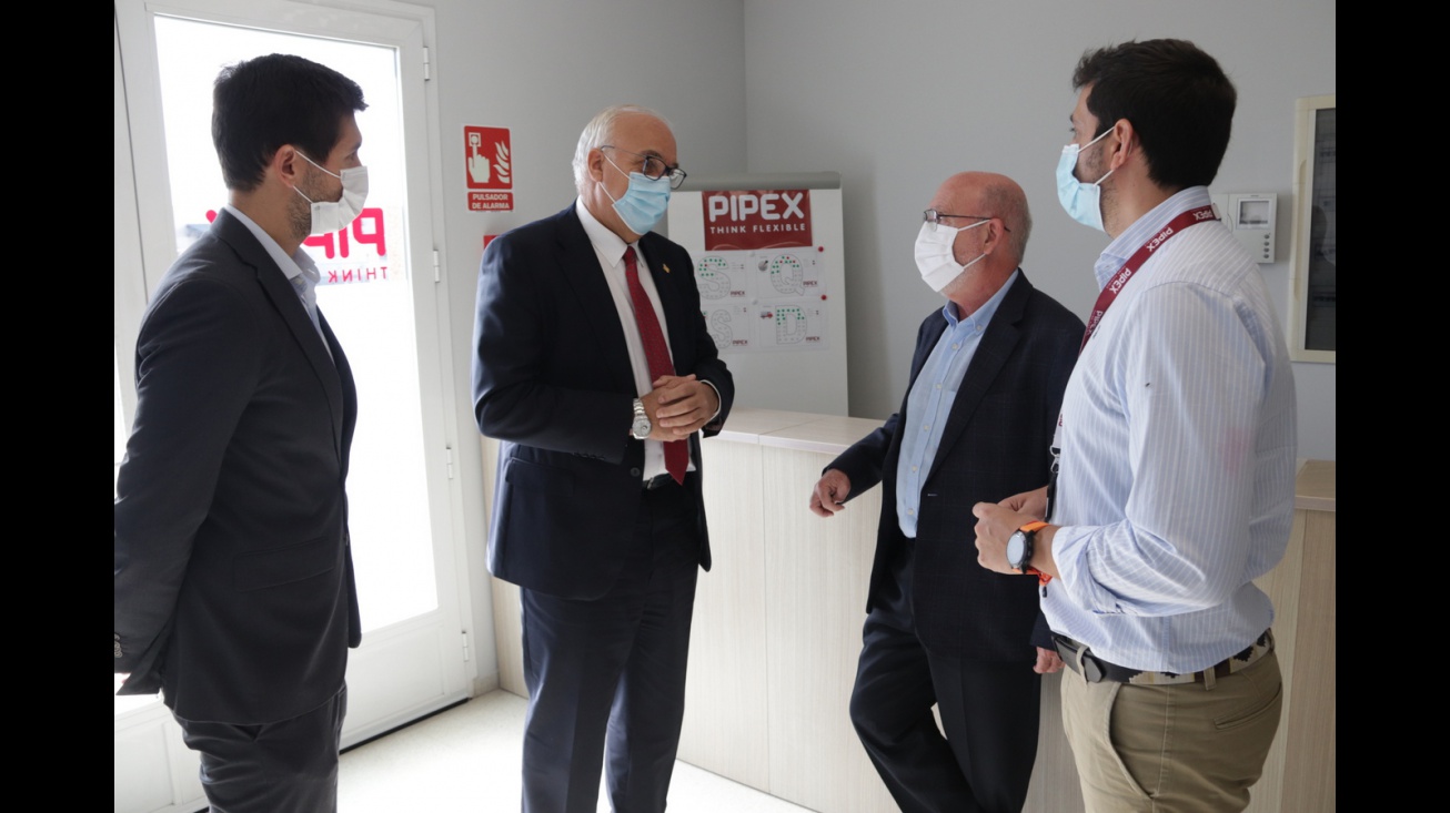 Visita de Julián Nieva a Pipex