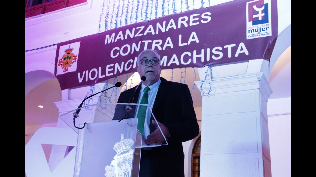 Acto central del 25N de 2021 en Manzanares