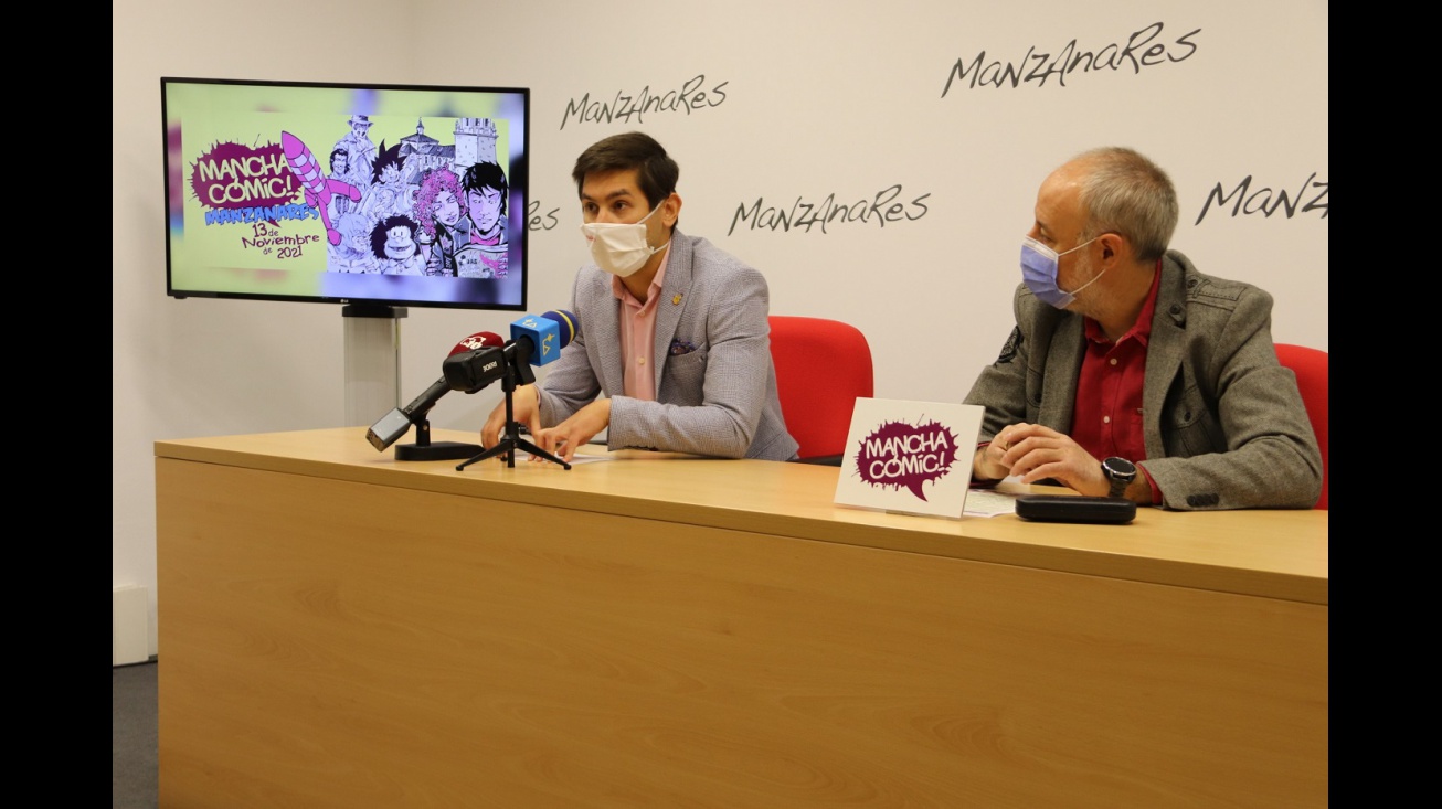 Presentación de Manchacómic 2021 en Manzanares