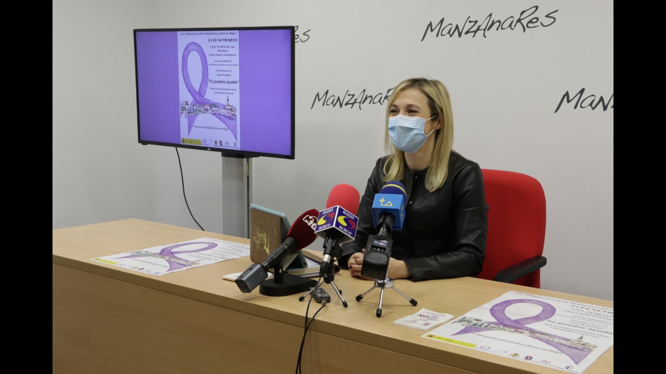 Presentación de los actos del 25N 2021