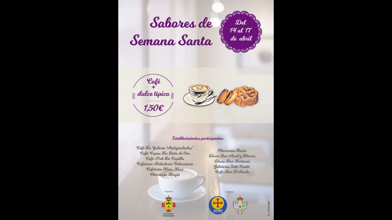 Cartel de Sabores de Semana Santa