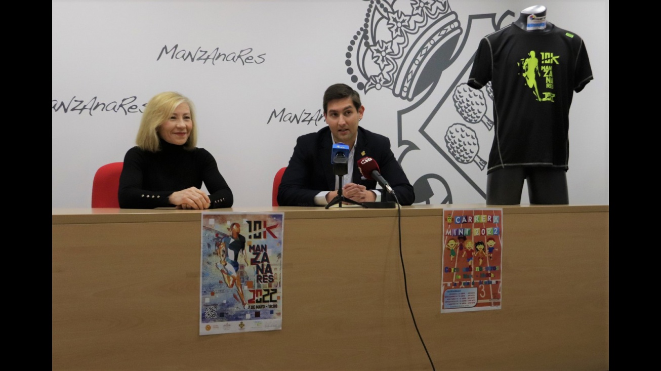 Presentación de la carrera 10k Manzanares 2022