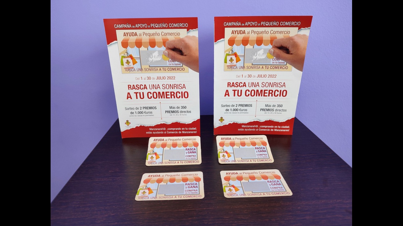 Campaña Rasca una sonrisa a tu comercio (verano 2022)