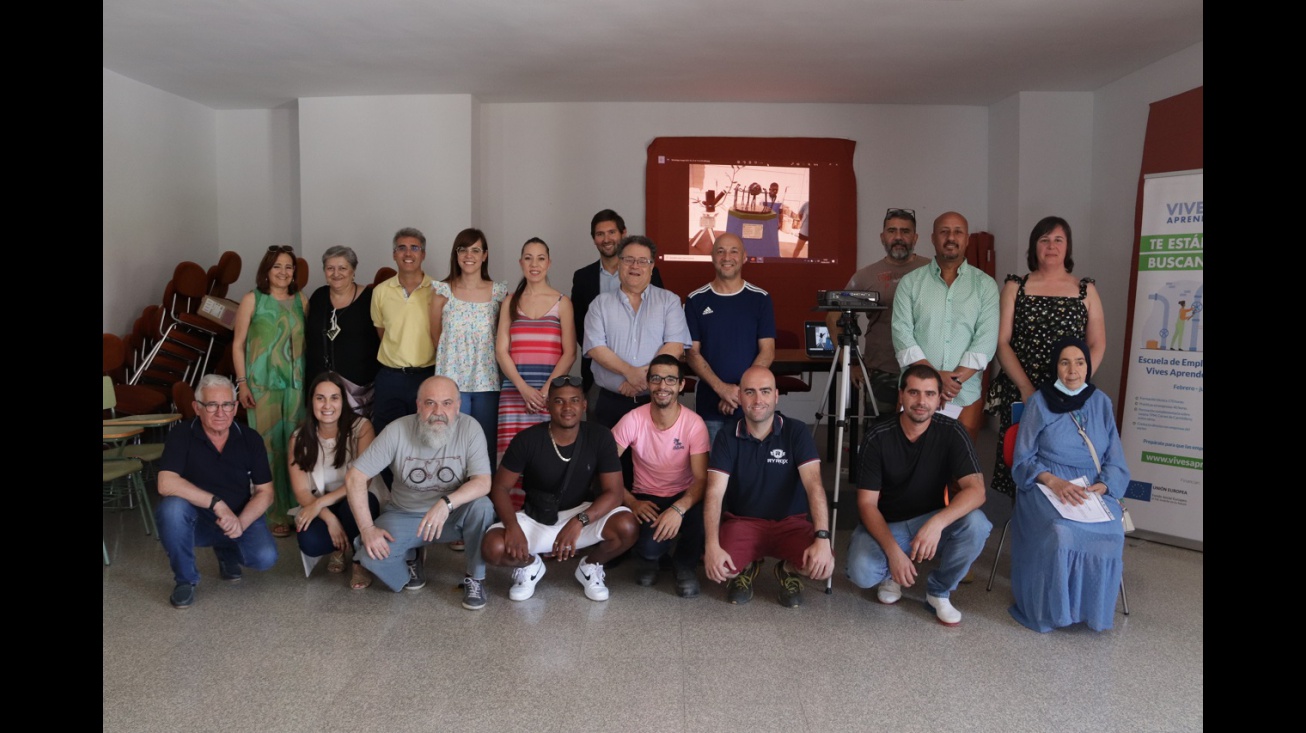 Clausura de la escuela de empleo de soldadura