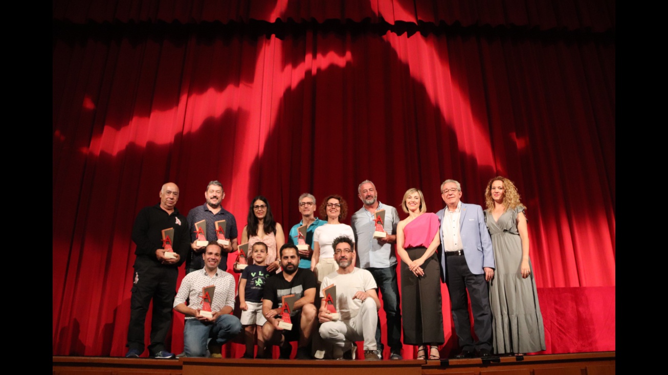 Galardonados en la I Muestra de Teatro Amateur