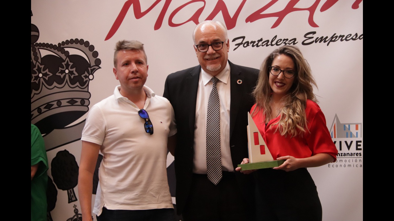 Premios del IX concurso 'Emprende en Manzanares'