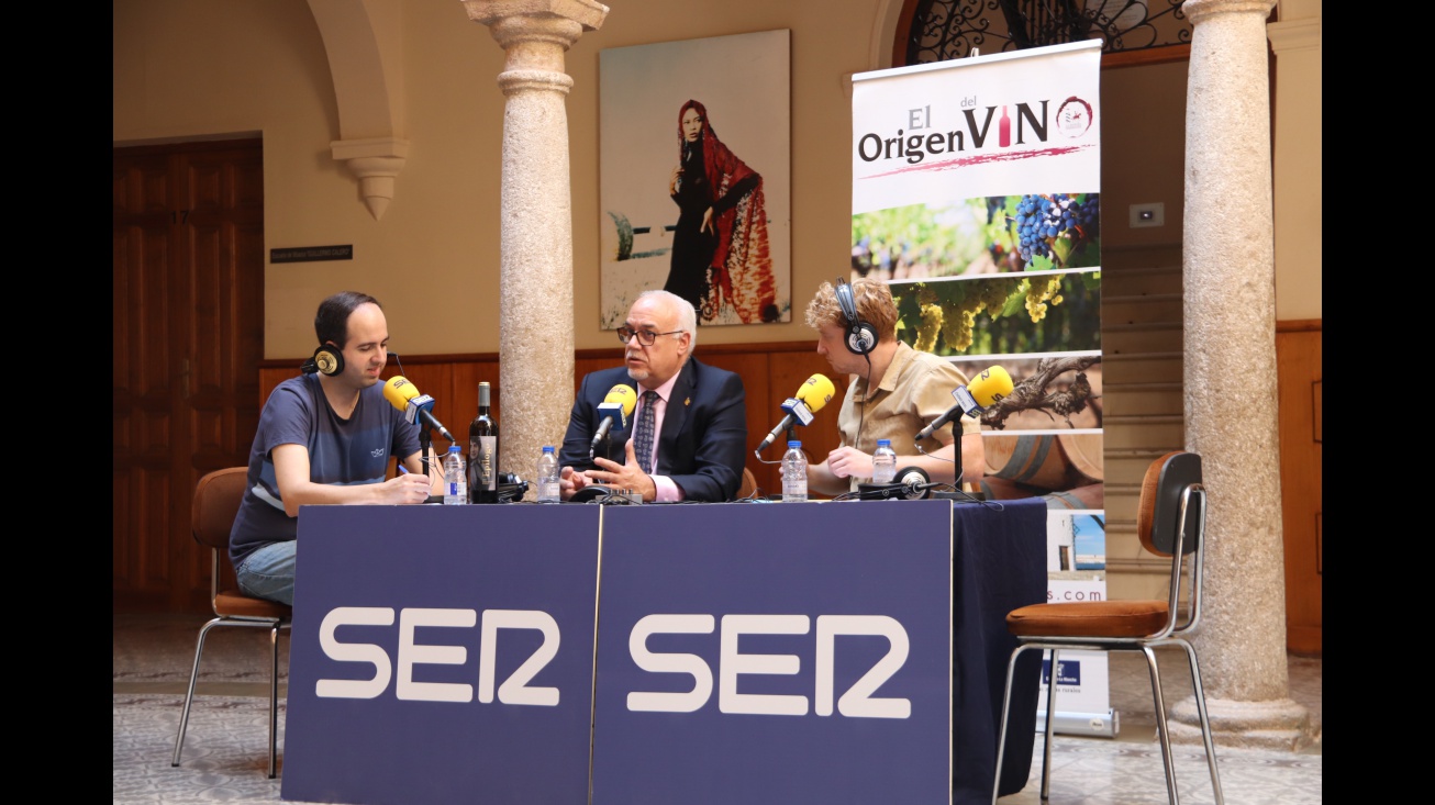 Julián Nieva en el programa de la Ser desde el Centro Ciega de Manzanares