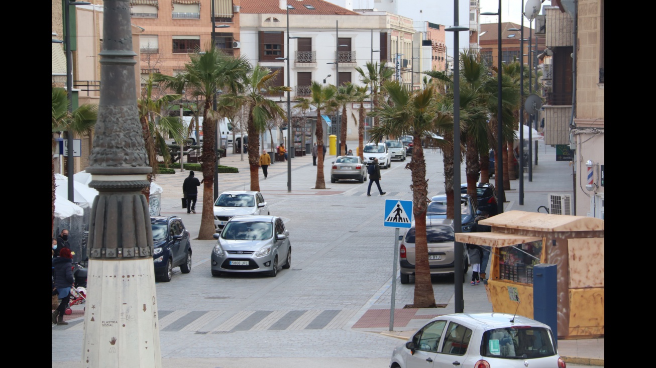 Vista de la calle Toledo