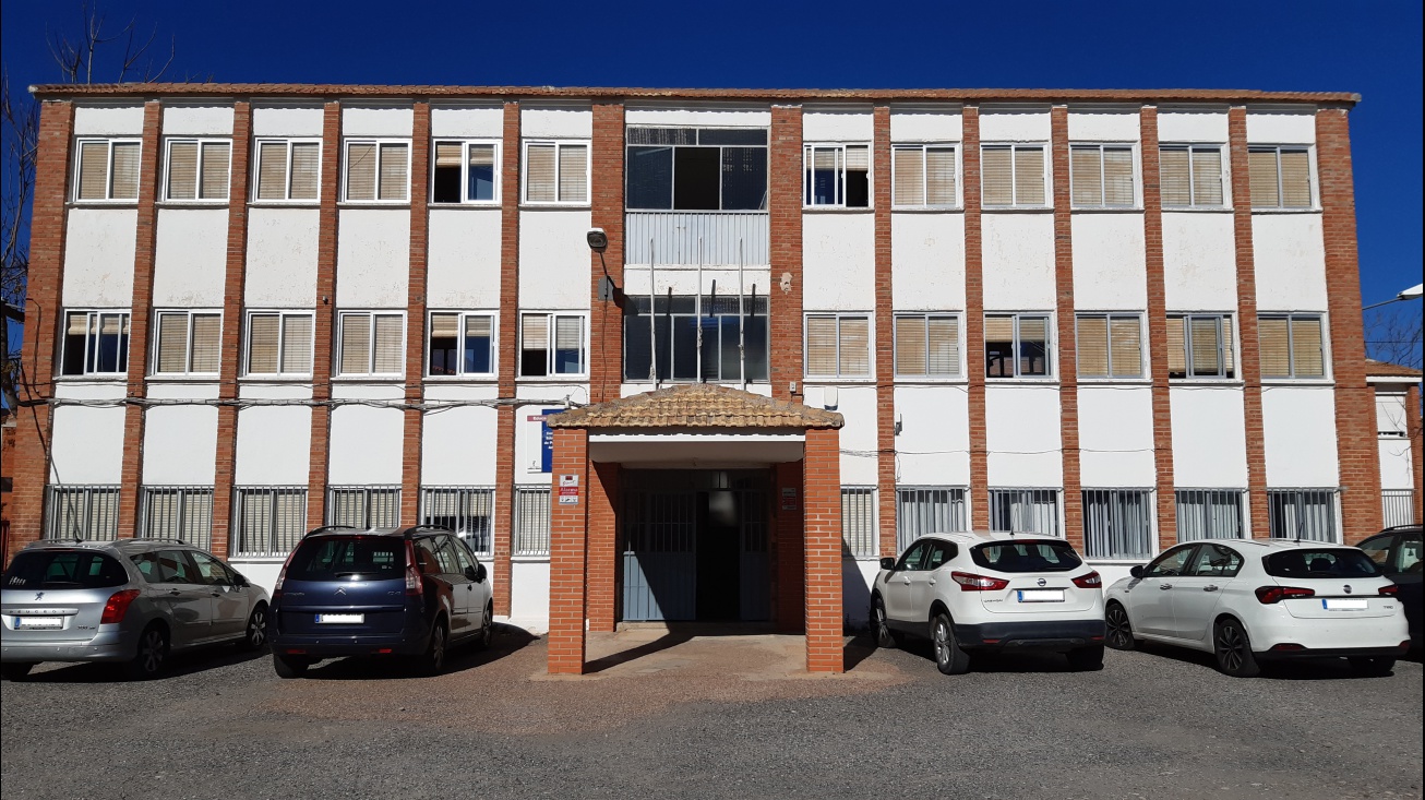 Edificio principal del actual CEPA San Blas