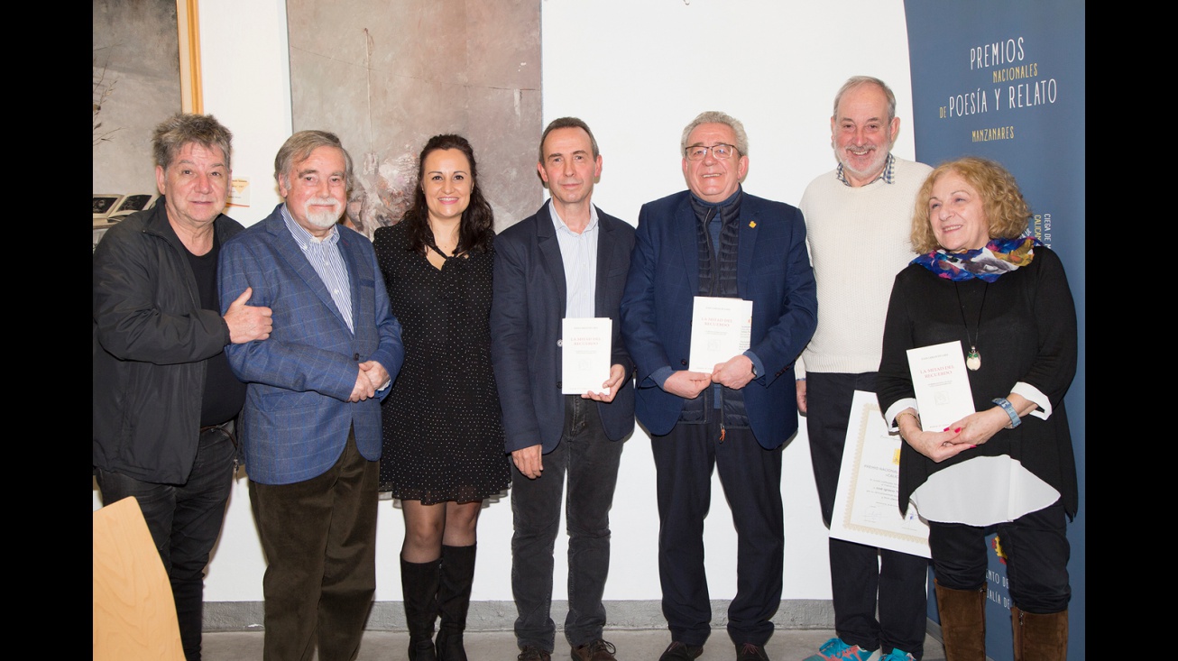 Entrega del XXI Premio Nacional de Poesía 'Ciega de Manzanares' y del XX Premio Nacional de Relato Corto 'Calicanto' (Fotografía: Carlos Caba)