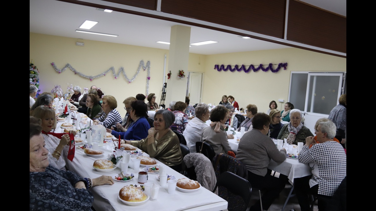 Fiesta navideña Asociación Amas de Casa