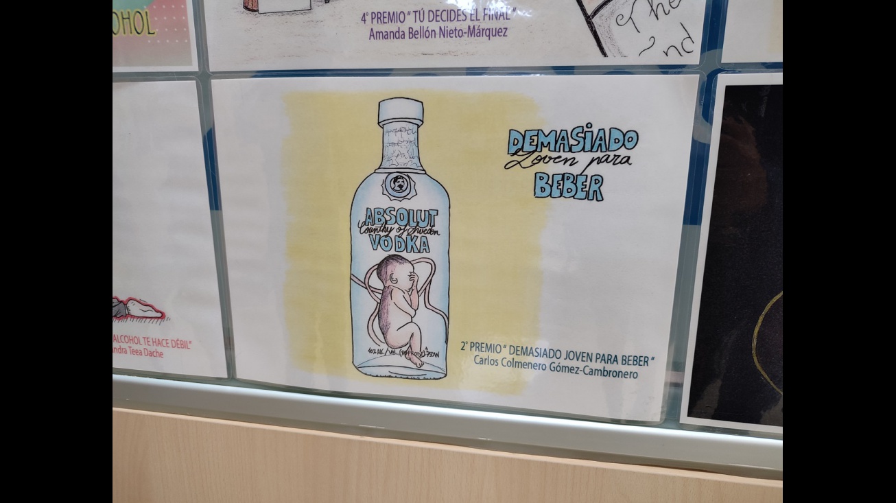 Dibujos del concurso 'Menores, ni una gota'