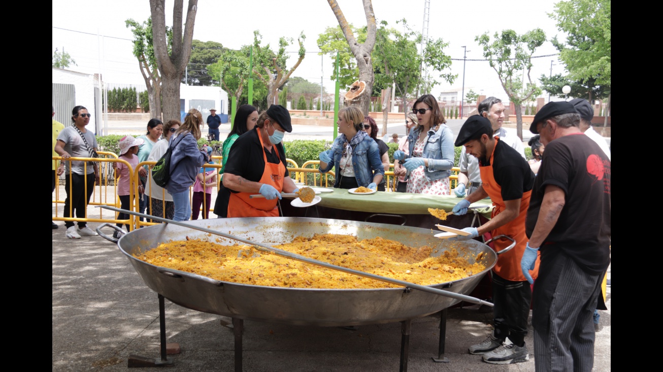 La paella popular volverá a protagonizar el domingo de romería