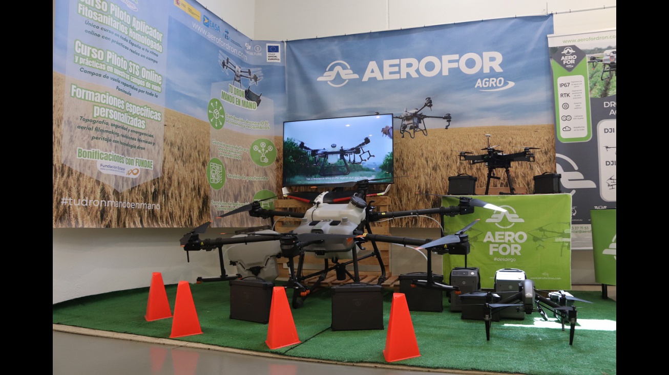 Conferencia 'La integración de la tecnología dron en las aplicaciones de productos fitosanitarios' (Aerofor)