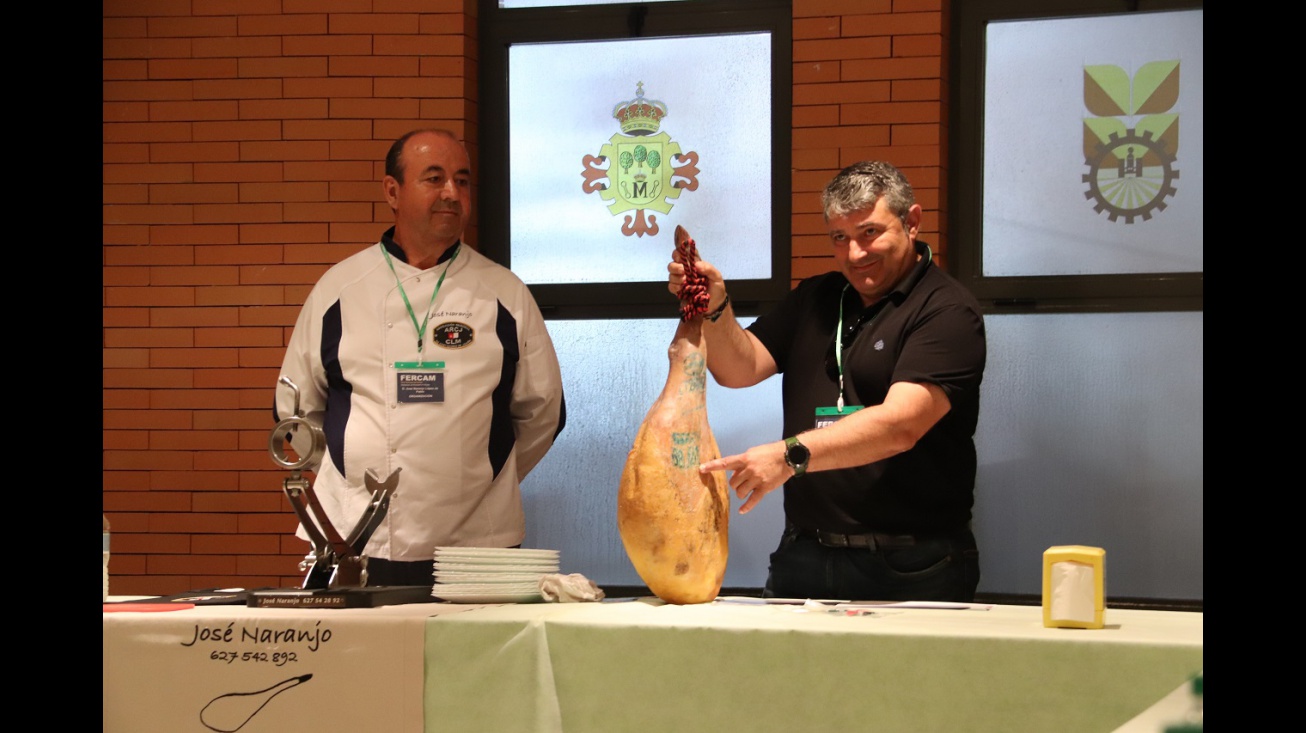 Corte y cata de jamón (Fercam 2023) 