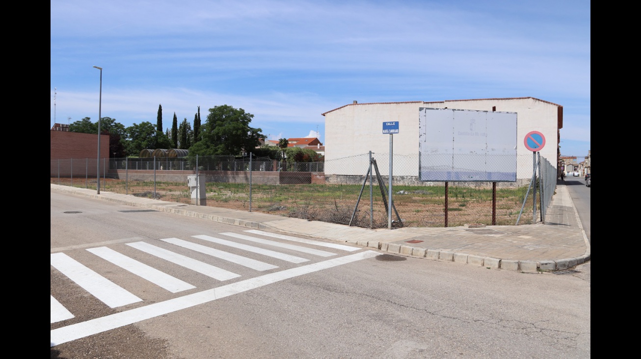 Solar en el que se ubicará el nuevo centro de salud