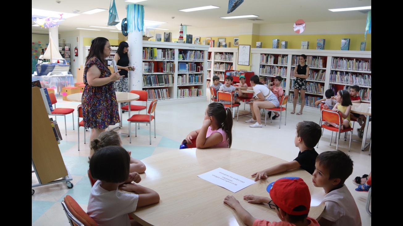 Talleres de animación a la lectura - Biblioverano 2023