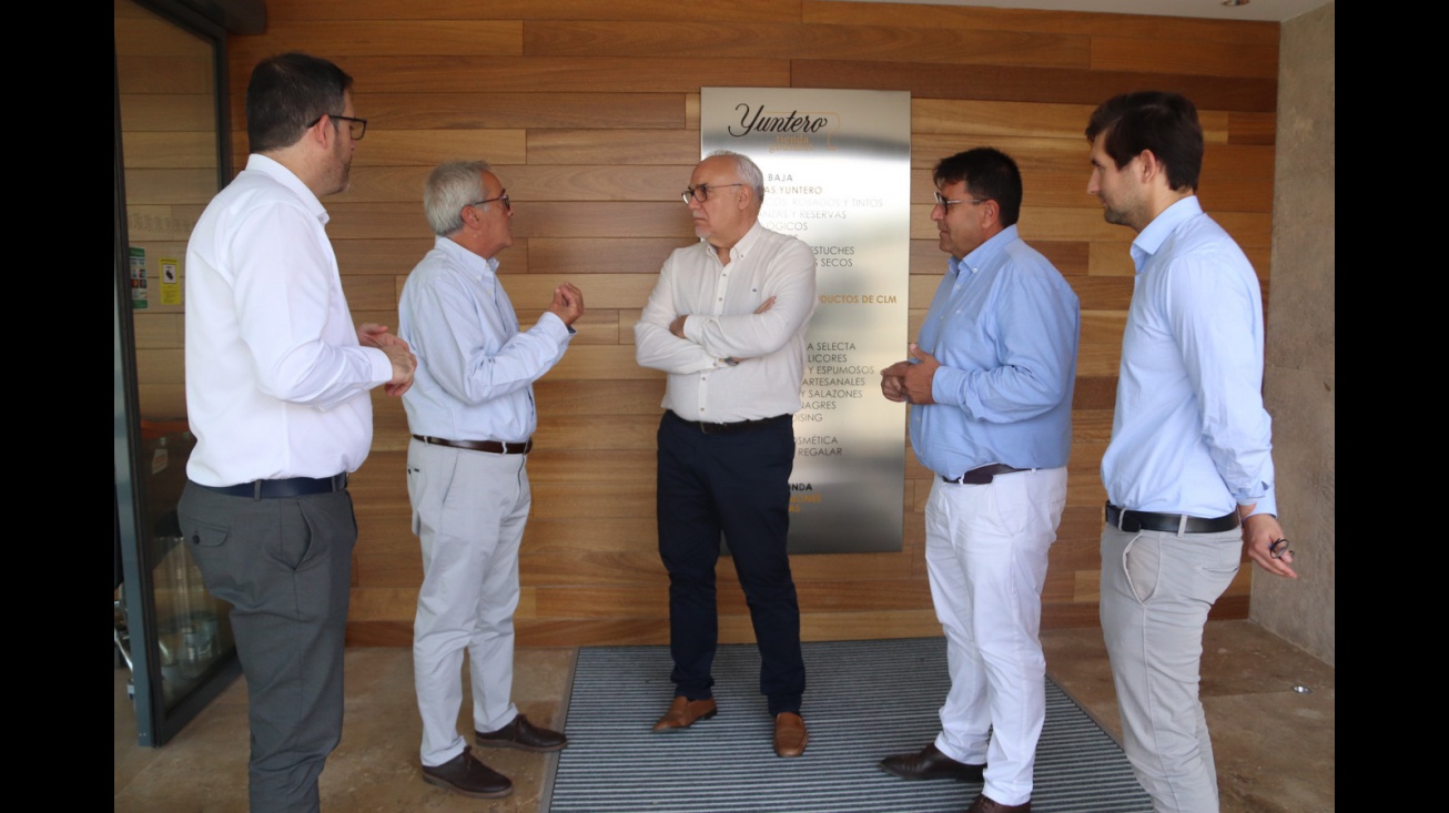 Inicio de la vendimia 2023 en la Cooperativa Jesús del Perdón-Bodegas Yuntero