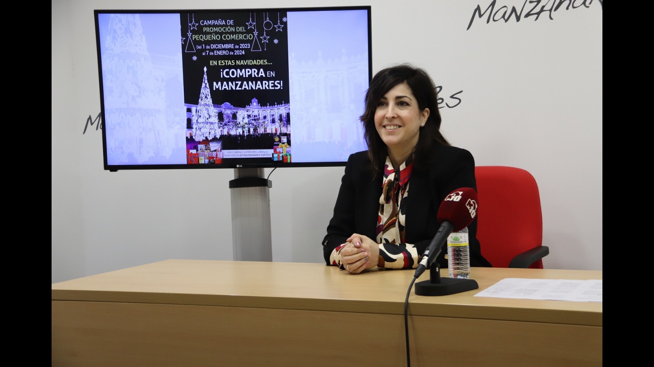 Presentación de la campaña En estas navidades compra en Manzanares 2023-24