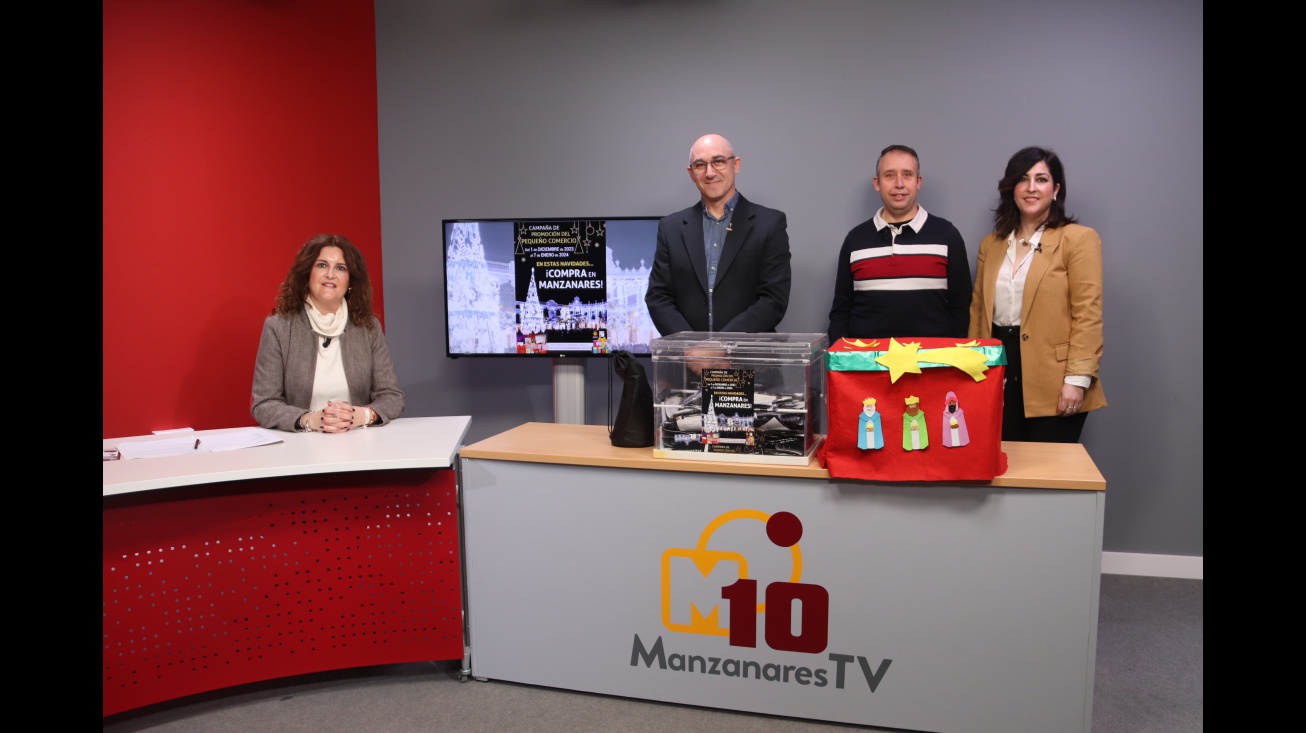El sorteo se realizó en un programa especial de Manzanares10TV