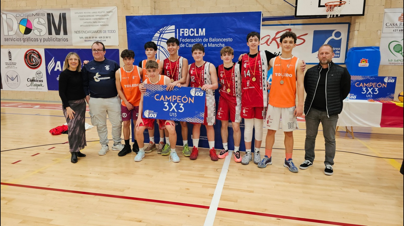 Campeonato regional de baloncesto 3x3 en Manzanares