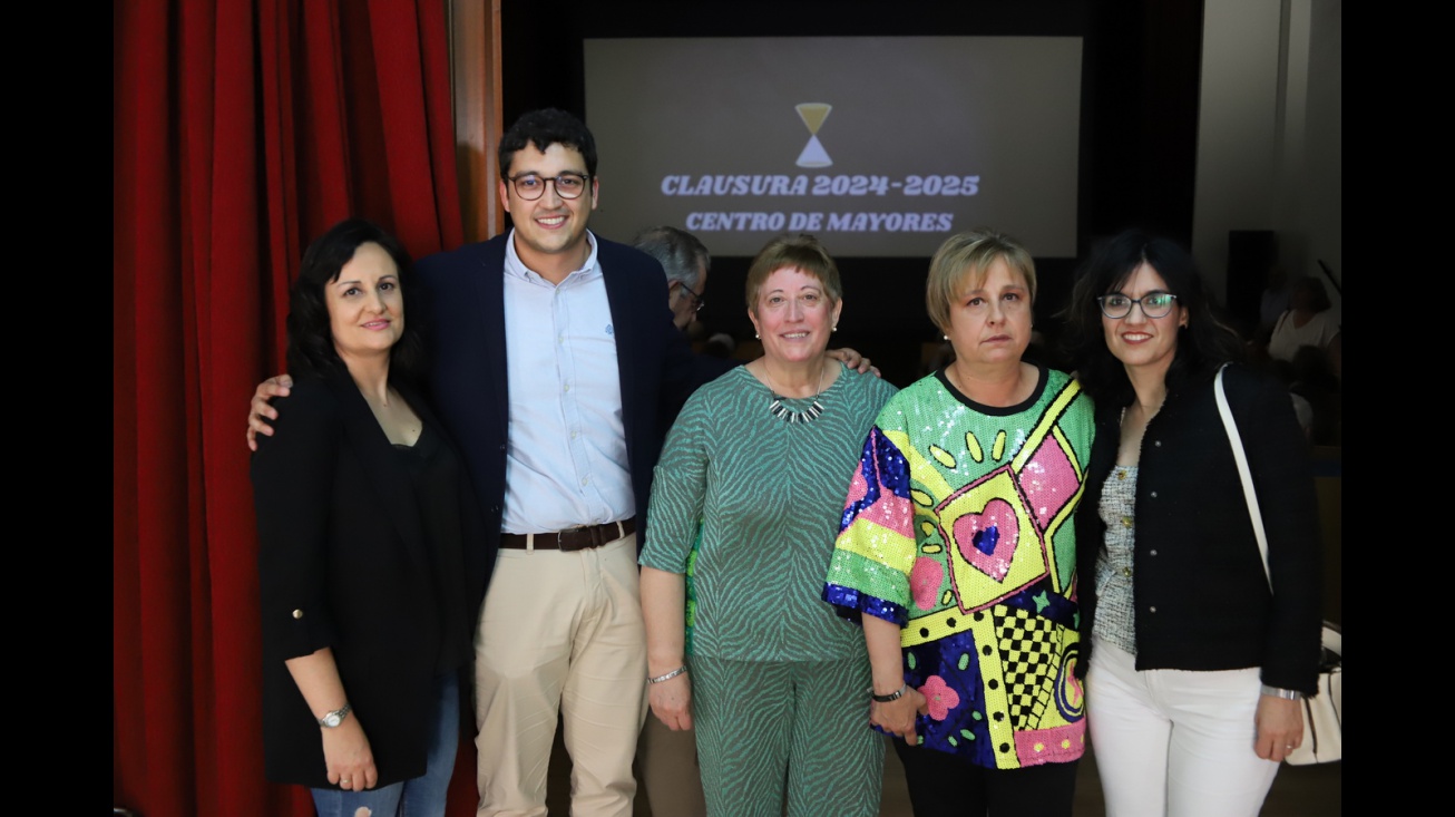 Acto de clausura del curso 2024-25 del Centro de Mayores