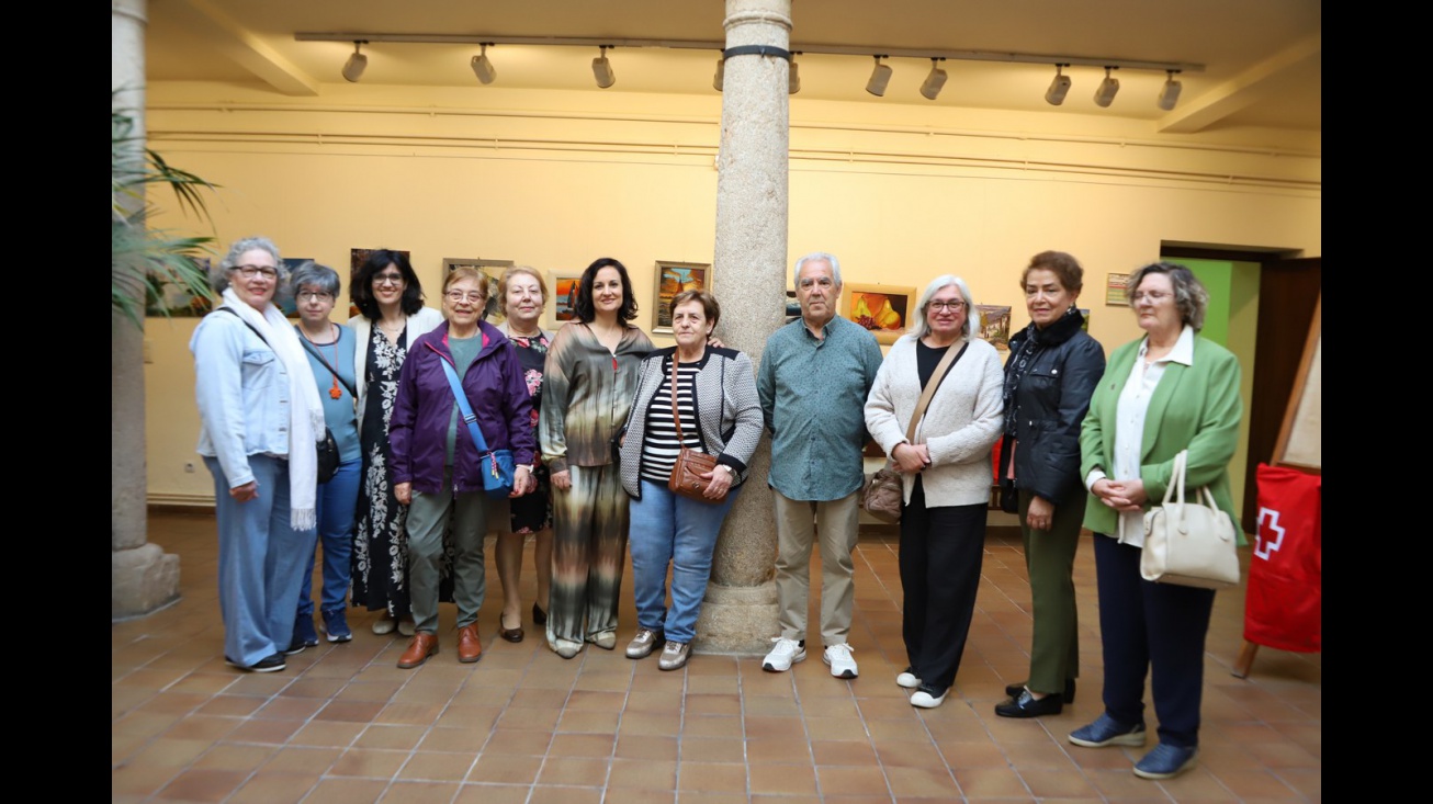 Inauguración exposición de pintura Cruz Roja