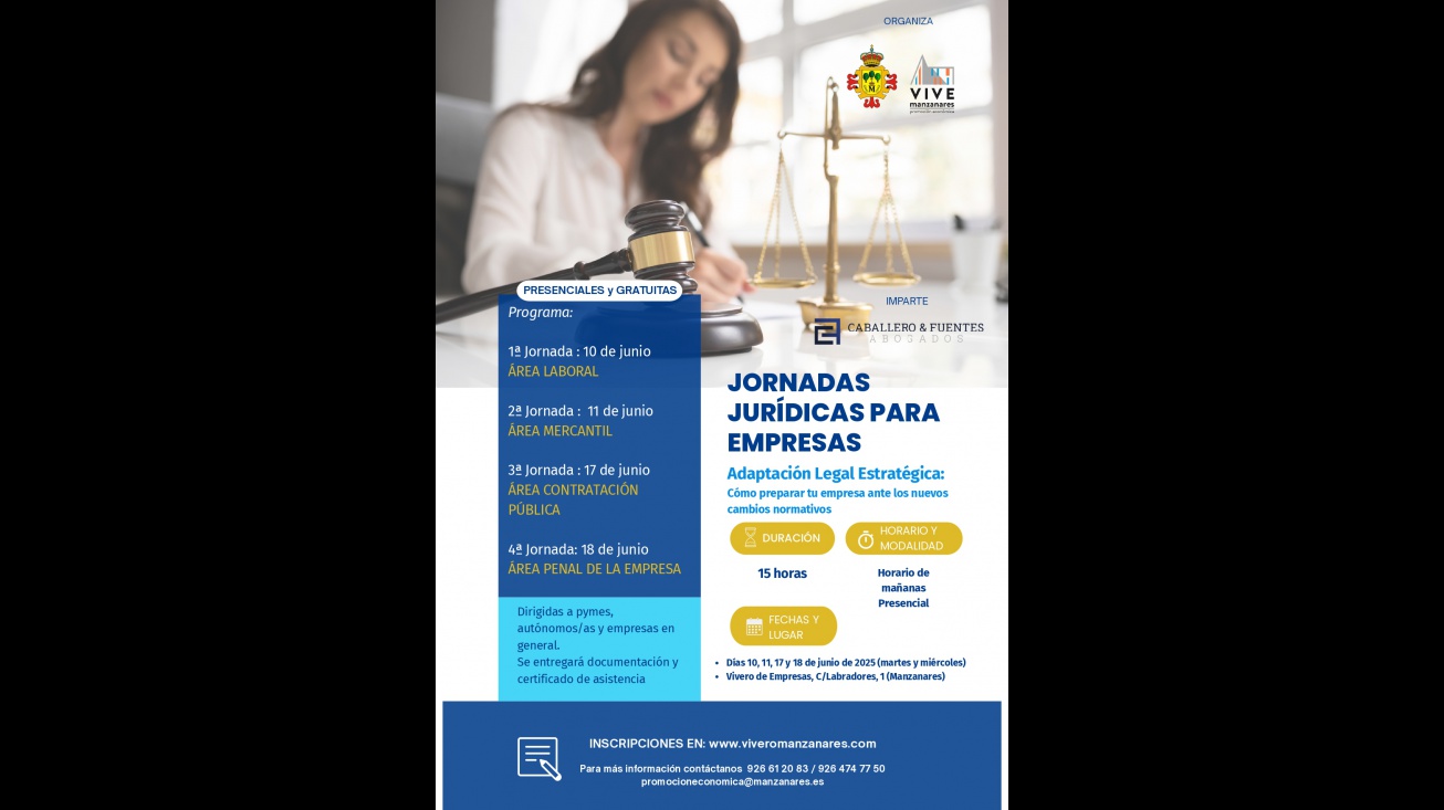 Jornadas jurídicas para empresas