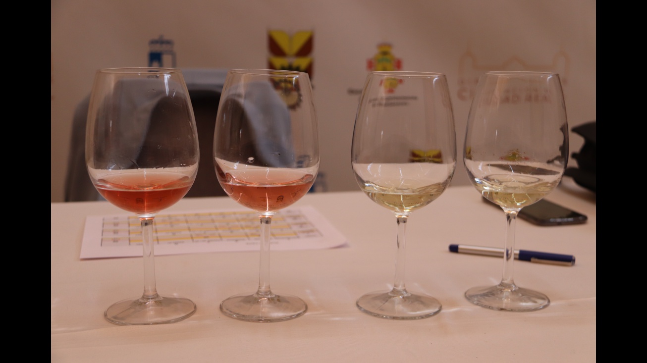 Momento de una de las catas del concurso de vinos de la edición de 2024