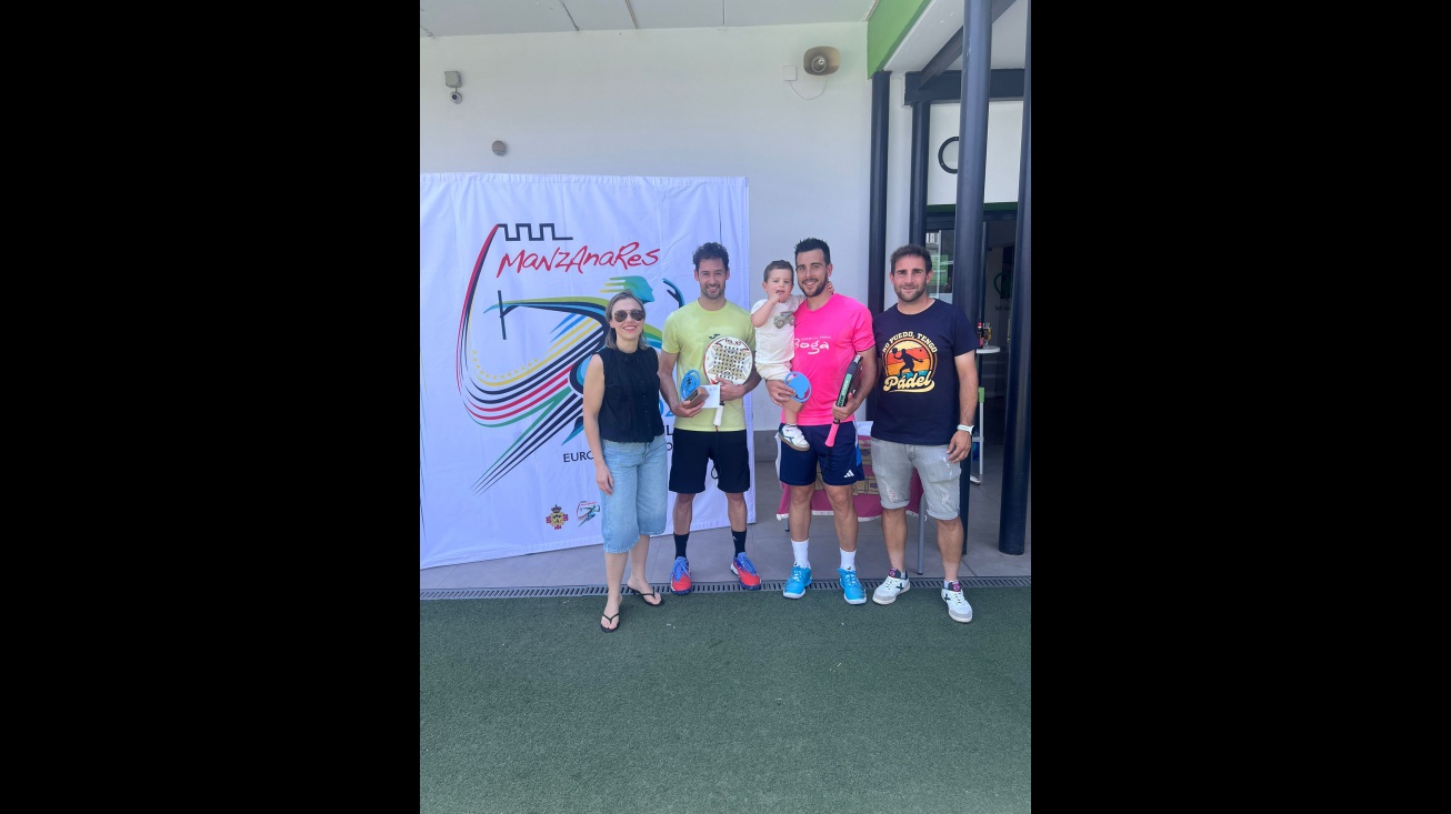 Carlos Puche y Luis del Moral, campeones del torneo de pádel 'Manzanares Villa Europea del Deporte 2026'
