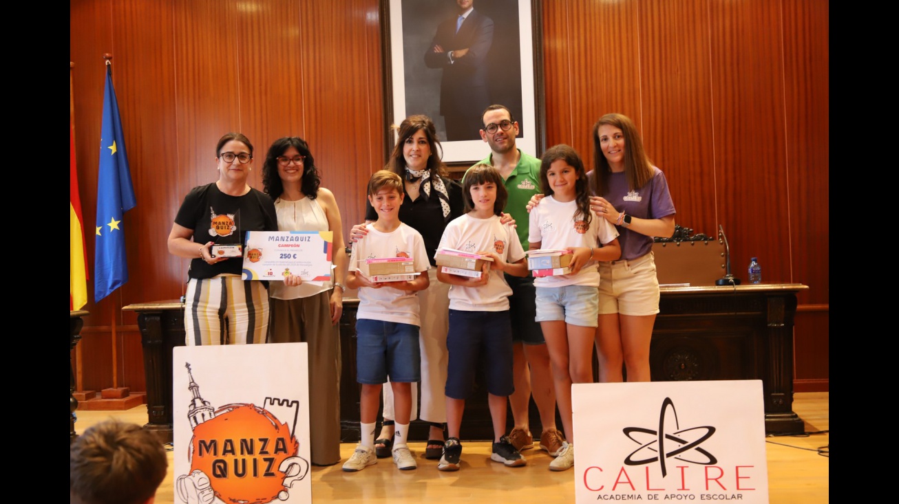 Entrega de premios 5ª temporada de ManzaQuiz