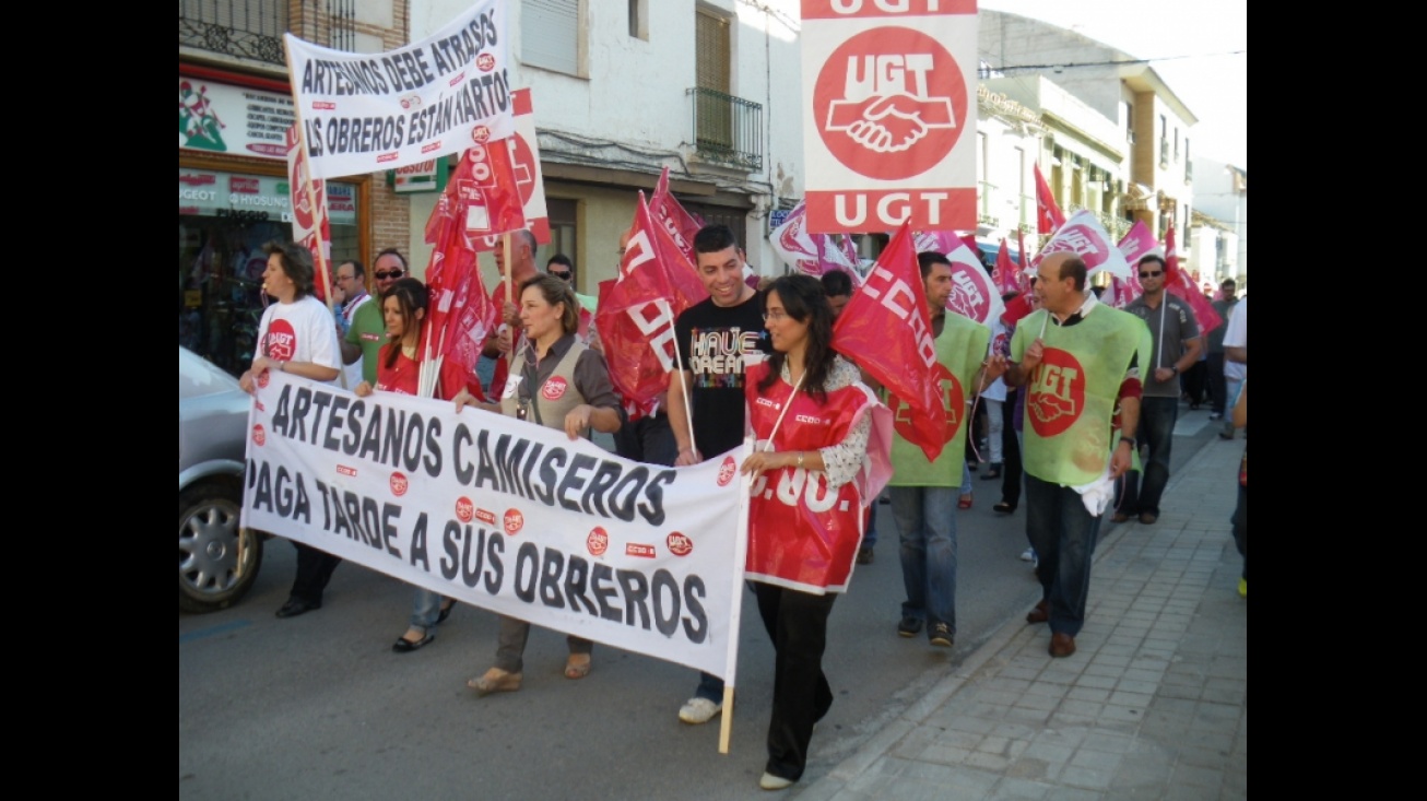 Manifestación Artesanos