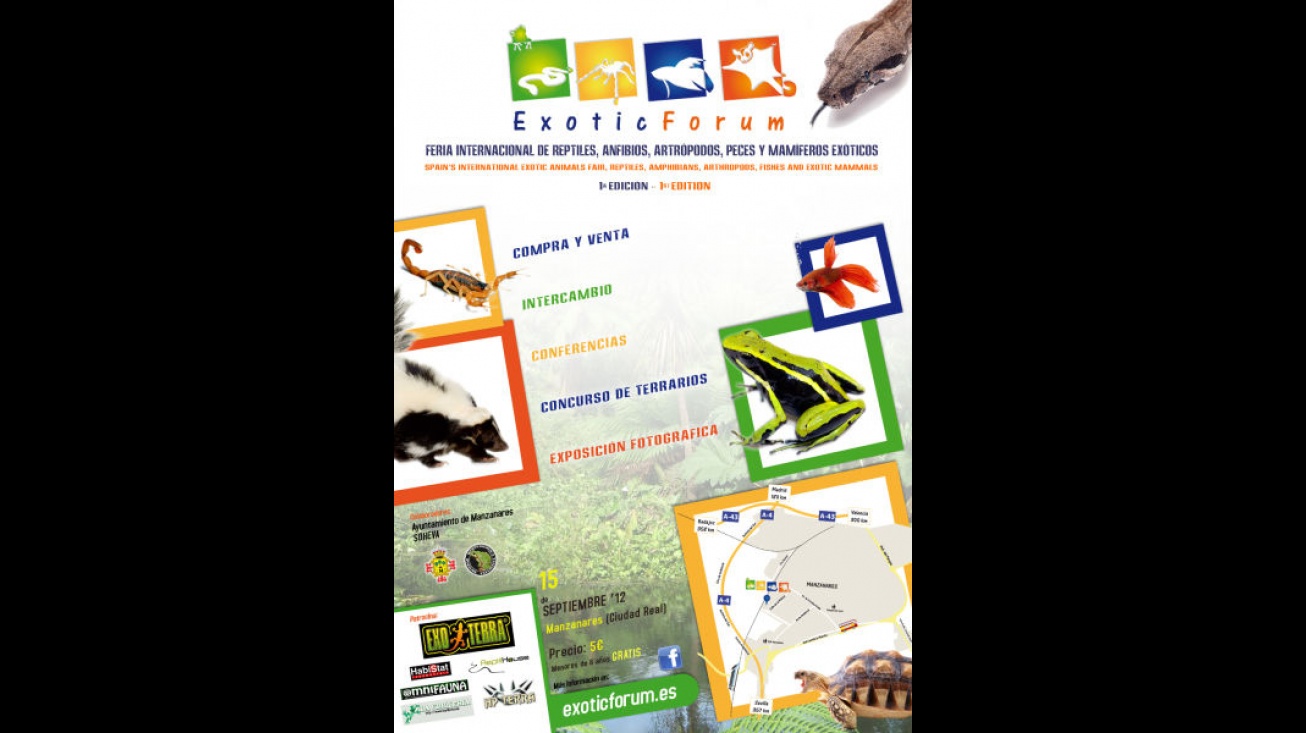 I Feria Reptiles