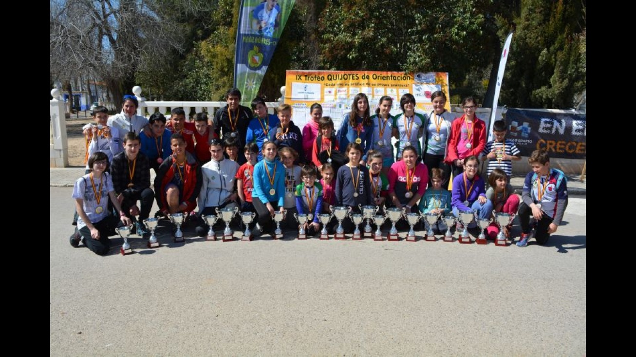 La cantera de Manzanares, potencia del deporte de orientación
