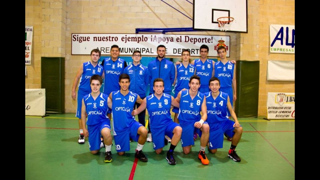 Plantilla junior del CB Opticalia Manzanares