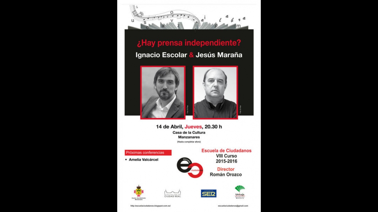 Cartel anunciador del debate en la EC
