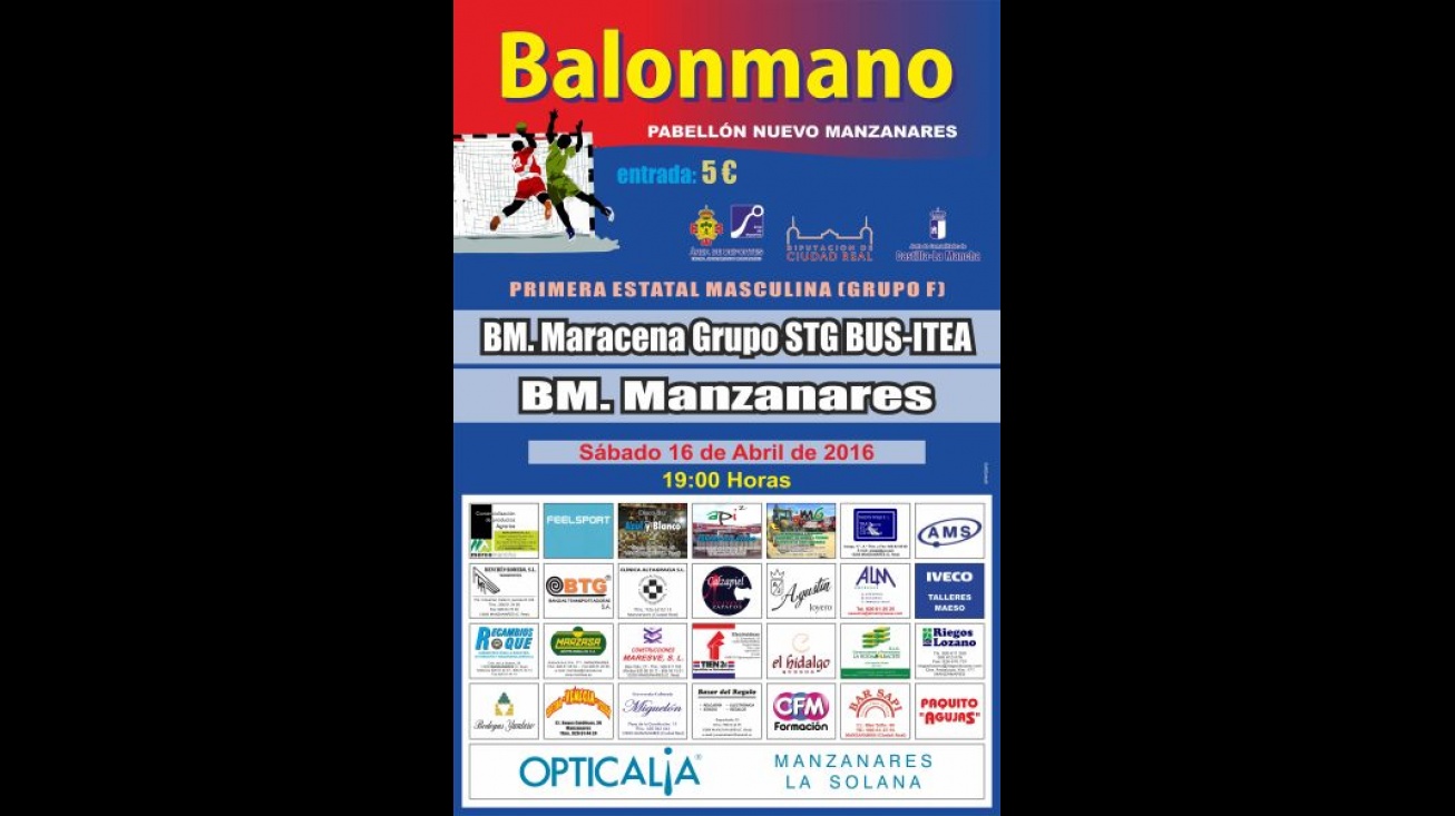 Cartel del partido