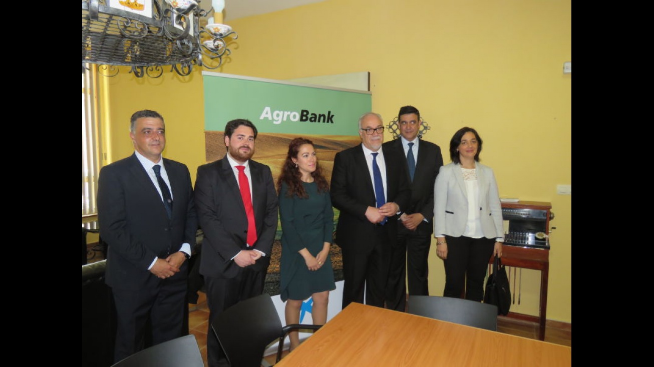 Responsables de FERSAMA y de CaixaBank