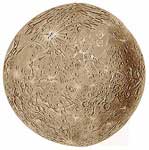 Dibujo de la superficie de Mercurio