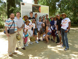 Visita de jovenes Venezolanos con ocasion del JMJ de 2011.